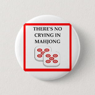 BADGE ROND 5 CM MAHJONG