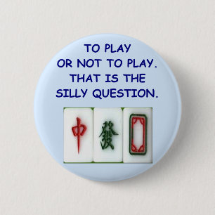 Badge Rond 5 Cm mahjong
