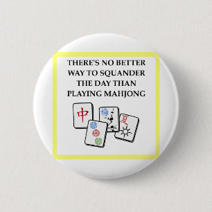BADGE ROND 5 CM MAHJONG