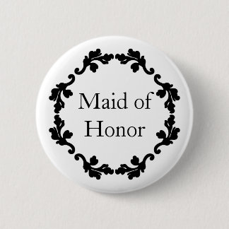 Badge Rond 5 Cm Maid of honor