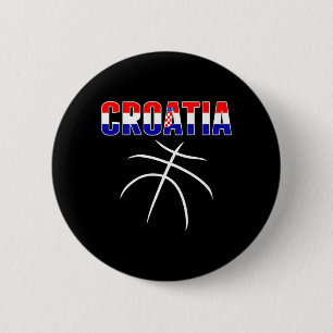 Badge Rond 5 Cm Maillot de fans de baseball de Croatie - Sport du