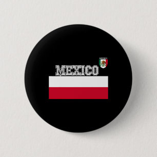 Badge Rond 5 Cm Maillot de foot mexicain vert drapeau kits de foot