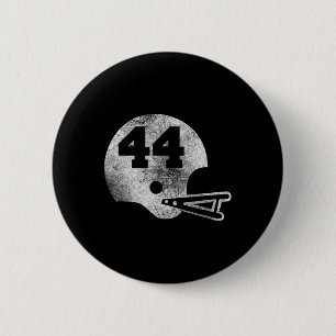 Badge Rond 5 Cm Maillot de football vintage numéro 44 numéro de jo