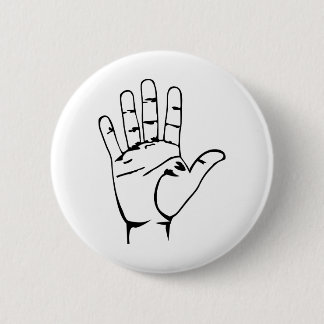 Badge Rond 5 Cm Main