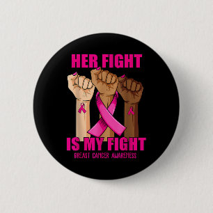 Badge Rond 5 Cm Main Son Combat Est Mon Combat Conscience Du Cance