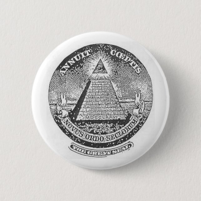 Badge Rond 5 Cm MAINTENANT bouton (Devant)