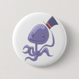 Badge Rond 5 Cm Maire Octopus