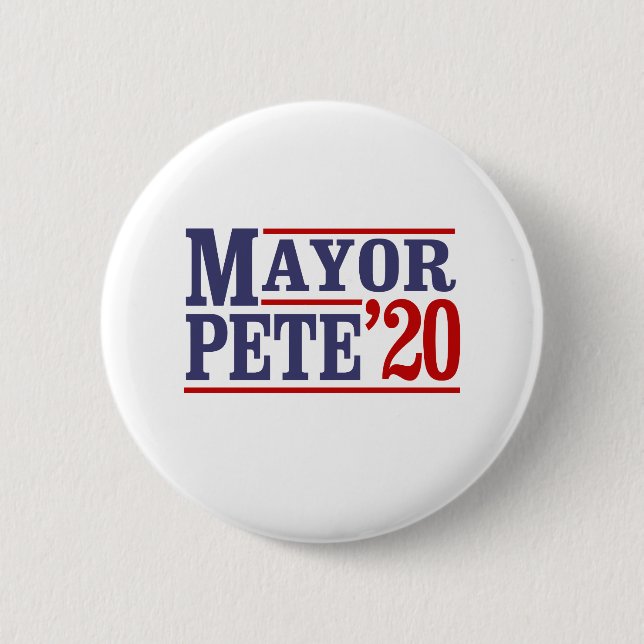 BADGE ROND 5 CM MAIRE PETE '20 (Devant)
