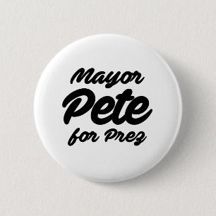 Badge Rond 5 Cm Maire Peter pour Prez