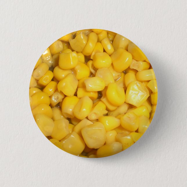 Badge Rond 5 Cm maïs doux (Devant)