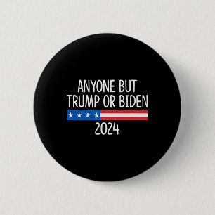 Badge Rond 5 Cm Mais Trump Ou Biden 2024 -
