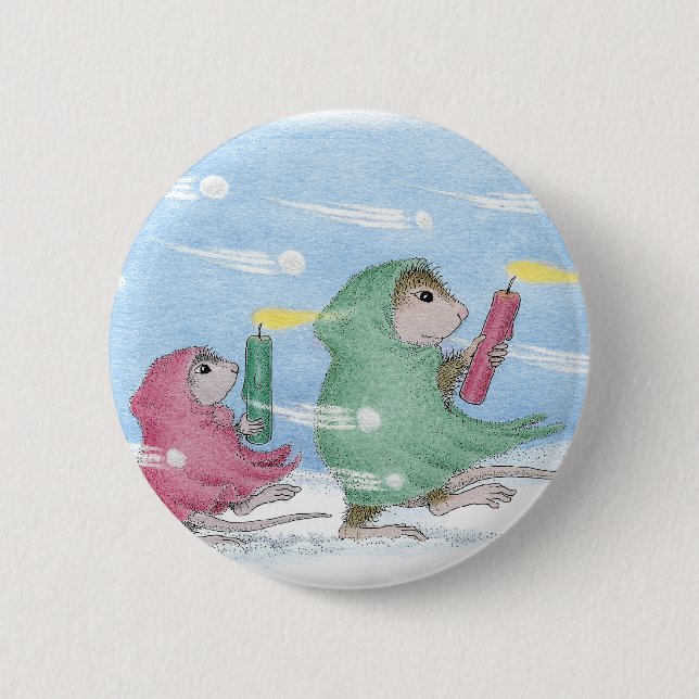 Badge Rond 5 Cm Maison-Souris Designs® (Devant)