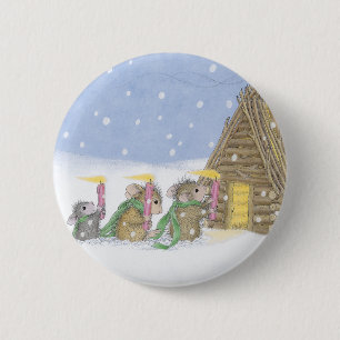 Badge Rond 5 Cm Maison-Souris Designs® - goupilles