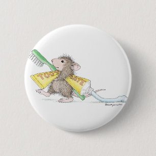 Badge Rond 5 Cm Maison-Souris Designs® - goupilles