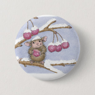 Badge Rond 5 Cm Maison-Souris Designs® - goupilles