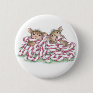 Badge Rond 5 Cm Maison-Souris Designs® - goupilles