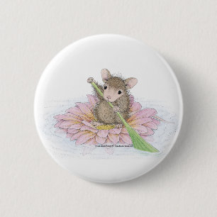 Badge Rond 5 Cm Maison-Souris Designs® - goupilles