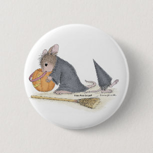 Badge Rond 5 Cm Maison-Souris Designs® - goupilles