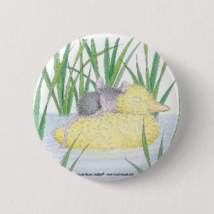 Badge Rond 5 Cm Maison-Souris Designs® - goupilles