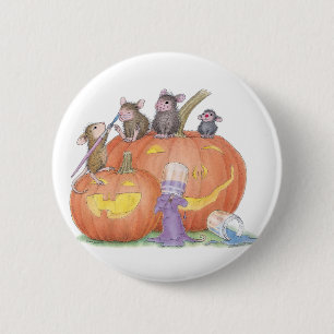 Badge Rond 5 Cm Maison-Souris Designs® - goupilles