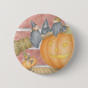 Badge Rond 5 Cm Maison-Souris Designs® - goupilles