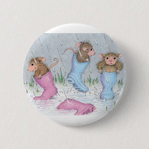 Badge Rond 5 Cm Maison-Souris Designs® - goupilles