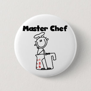 Badge Rond 5 Cm Maître Cuisinier