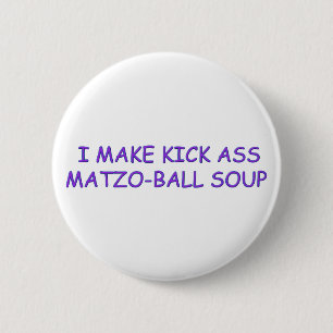 BADGE ROND 5 CM MAÎTRE DE MATZO-BALL