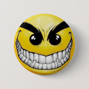 Badge Rond 5 Cm mal-smiley-visage