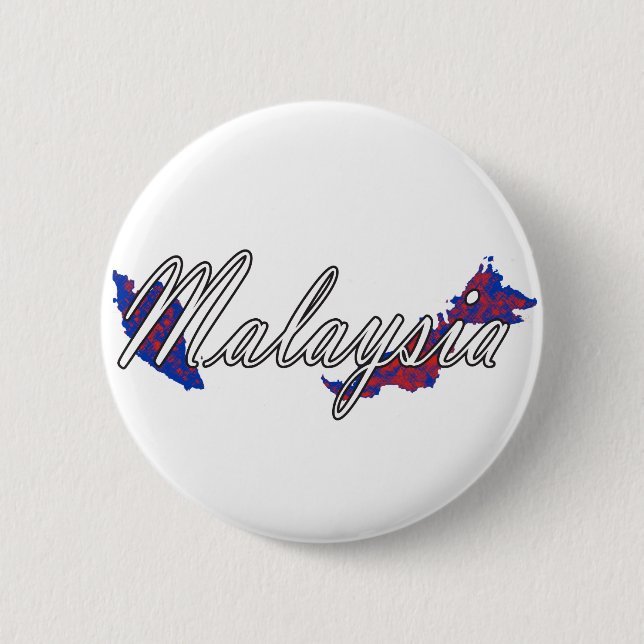 Badge Rond 5 Cm Malaisie (Devant)