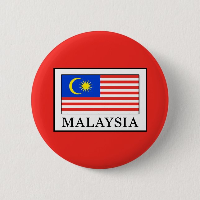 Badge Rond 5 Cm Malaisie (Devant)