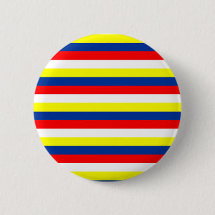 Badge Rond 5 Cm Malaisie Philippines Venezuela drapeau pays rayure