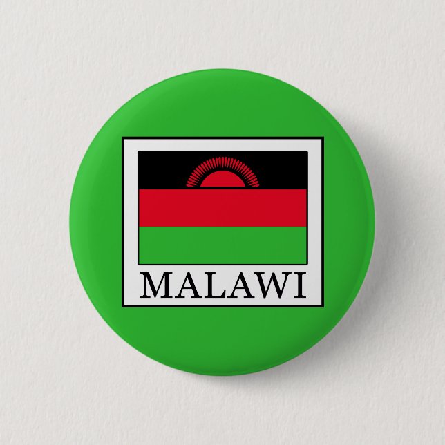 Badge Rond 5 Cm Malawi (Devant)