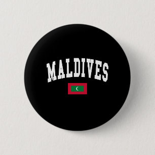 BADGE ROND 5 CM MALDIVES