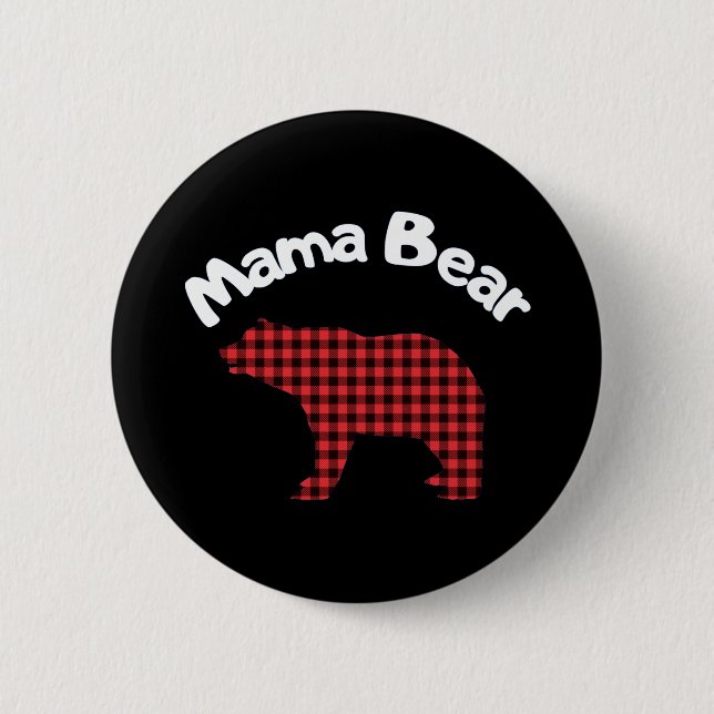 Badge Rond 5 Cm Mama Bear (Devant)