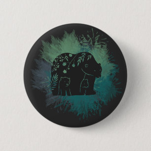 Badge Rond 5 Cm Mama Bear