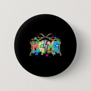 Badge Rond 5 Cm Mama sensibilisation à l'autisme soutien autistiqu