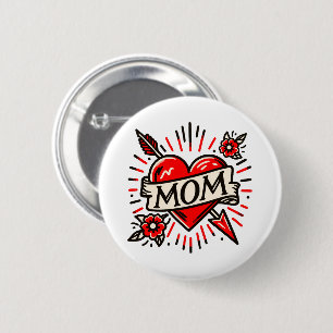 BADGE ROND 5 CM MAMAN