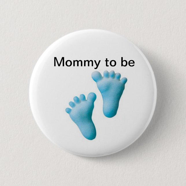 Badge Rond 5 Cm Maman à être (Devant)