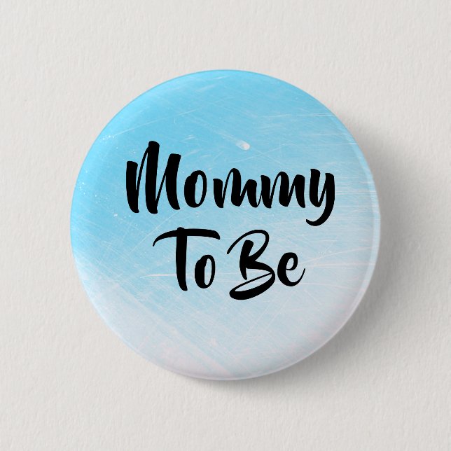 Badge Rond 5 Cm Maman à être Baby shower Boutons (Devant)