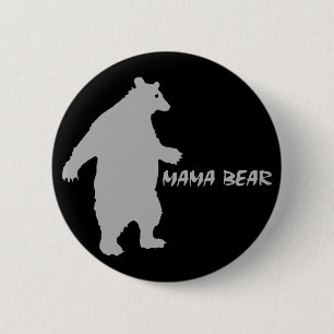Badge Rond 5 Cm Maman Bear