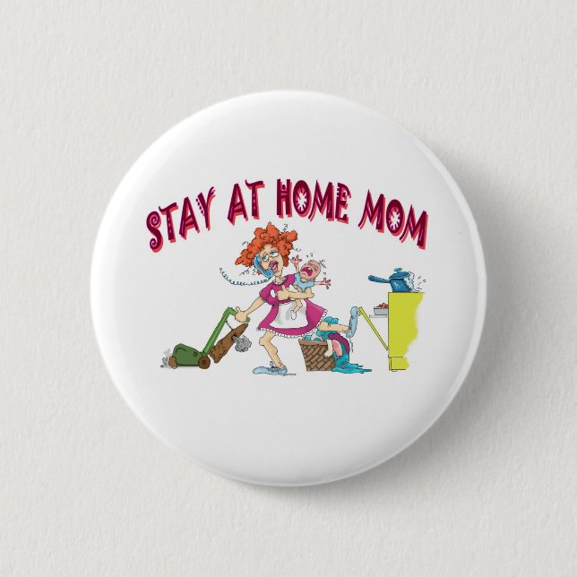 Badge Rond 5 Cm maman bussy (Devant)