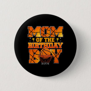 Badge Rond 5 Cm Maman de baseball du garçon qui fête son anniversa