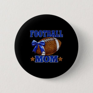 Badge Rond 5 Cm Maman de foot Maman de football Saison de football