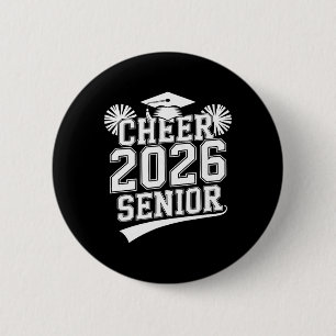 Badge Rond 5 Cm Maman de l'équipe de cheerleading Senior 2026 Remi