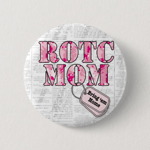 Badge Rond 5 Cm Maman de ROTC : Aide Recherchée