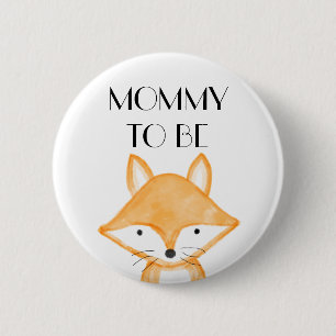 Badge Rond 5 Cm Maman doit être Baby shower