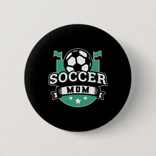 Badge Rond 5 Cm Maman du foot _4