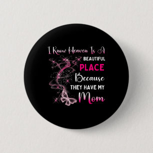 Badge Rond 5 Cm Maman Est Mon Ange Gardien Dans Le Jour Du Mémoria