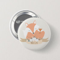 Maman et bébé Baby shower Red Fox